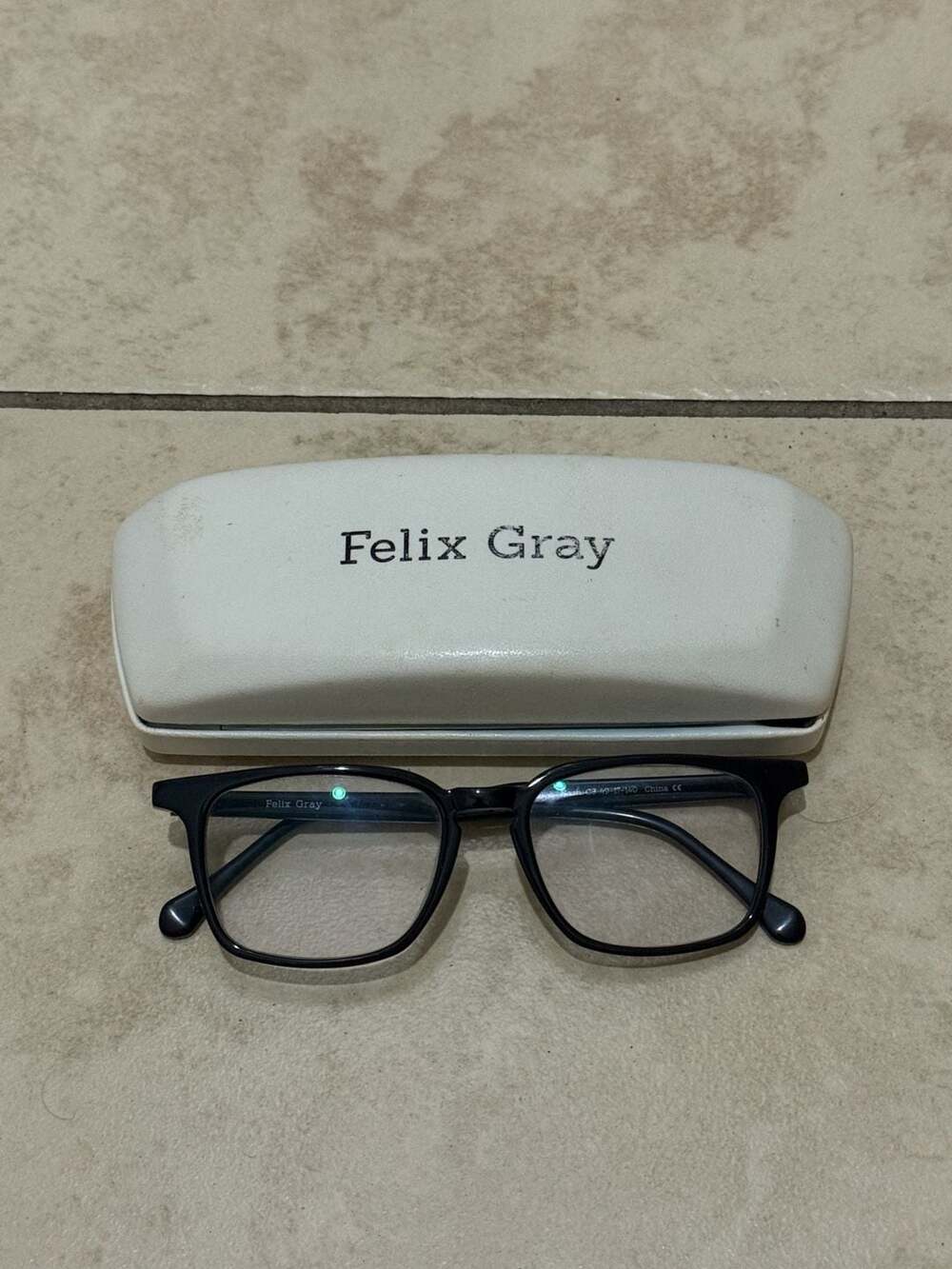 Felix Gray Nash Blue Light Glasses Black